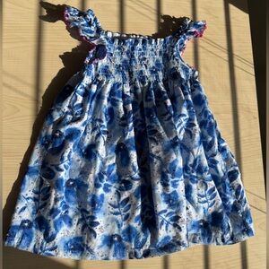 Penelope Mack Blue and White Floral Dress